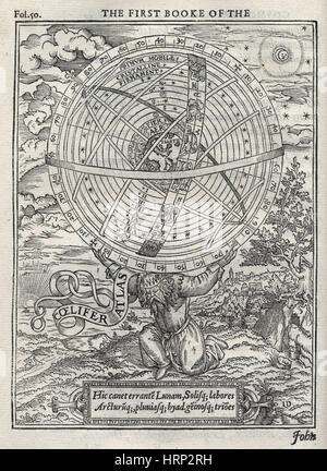 Ptolemaic System, Geocentric Model, 1531 Stock Photo - Alamy