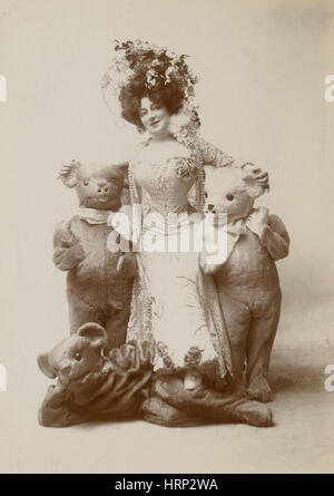 Anna Held, Broadway Entertainer Stock Photo
