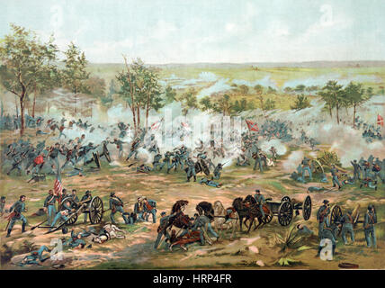 American Civil War, Battle of Gettysburg, 1863 Stock Photo