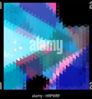Abstract vector colorful background with different polygons Stock Vector
