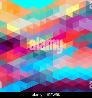 Abstract vector colorful background with different polygons Stock Vector