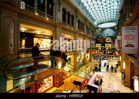 Galerias Pacifico shopping mall, Buenos Aires, Argentina Stock Photo