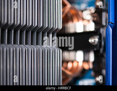 Detail of a computer interior Stock Photo
