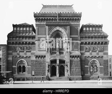 Pennsylvania Academy of Fine Arts, Philadelphia, Pennsylvania, USA, Detroit Publishing Company, 1905 Stock Photo