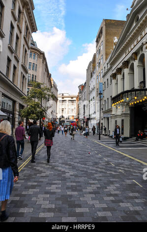 Argyll shopping street in London Stock Photo