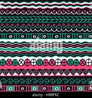 colored seamless pattern of stripes. Stock Vector