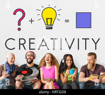 Creativity Ideas Imagination Inspiration Aspiration Concept Stock Photo