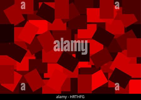 rectangle - geometric red background Stock Vector