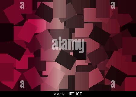 rectangle - geometric red background Stock Vector