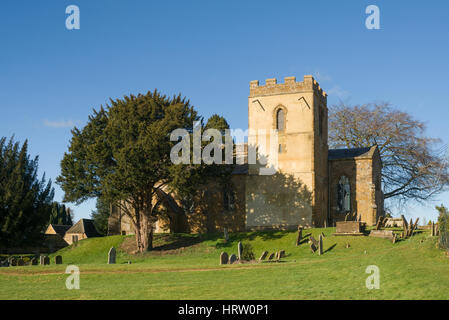 St Michael’s Church, Barford St. Michael, Oxfordshire, England, United Kingdom Stock Photo