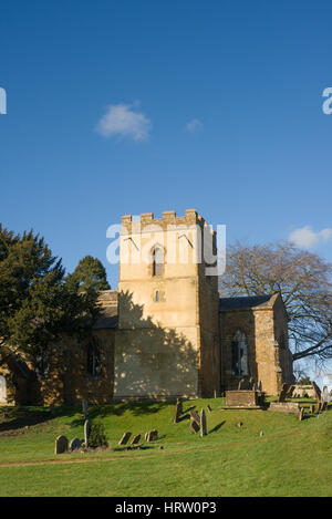 St Michael’s Church, Barford St. Michael, Oxfordshire, England, United Kingdom Stock Photo