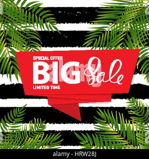 Abstract Designs Final Sale Banner Template with Speech Bubble.  Stock Vector