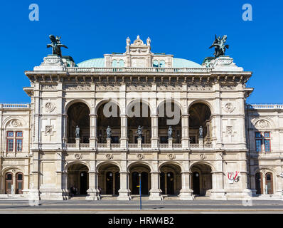 The Vienna State Opera, Vienna, Austria Stock Photo
