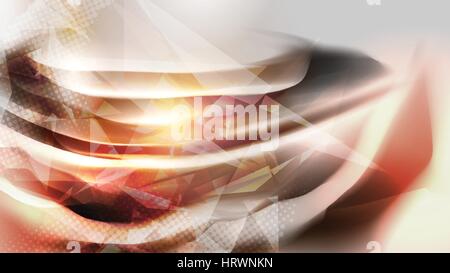 Abstract Background with Crystals - Vector Illustration Stock Vector
