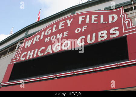 Chicago - Circa April 2022: Chicago Cubs store at Wrigley field. Wrigley  Field has been home to the Cubs since 1916 Stock Photo - Alamy