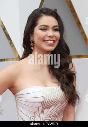 Hollywood, CA, USA. 26th Feb, 2017. 26 February 2017 - Hollywood, California - Aulii Cravalho. 89th Annual Academy Awards presented by the Academy of Motion Picture Arts and Sciences held at Hollywood & Highland Center. Photo Credit: AdMedia Credit: AdMedia/ZUMA Wire/Alamy Live News Stock Photo