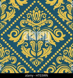 Damask Seamless Vector Background Stock Vector