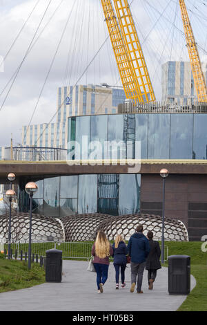 Sculpture at the O2 Arena London Stock Photo