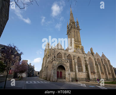 Chapelle de Notre Dame de Kreisker, St Pol de Leon, France Stock Photo