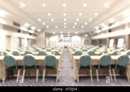 blurred picture, empty meeting room as background Stock Photo