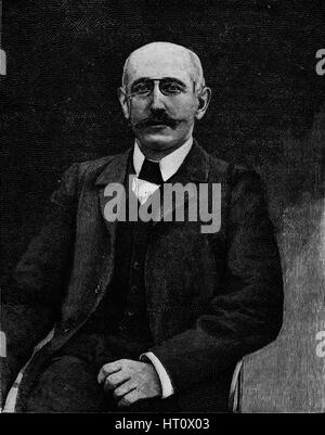 Captain Alfred Dreyfus, French soldier disgraced in the Dreyfus Affair, c1900 (1906). Artist: Unknown. Stock Photo