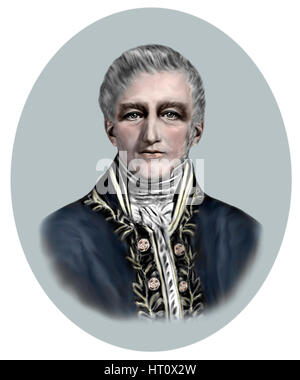 Claude Louis Navier, 1785-1836, French Engineer, Physicist Stock Photo