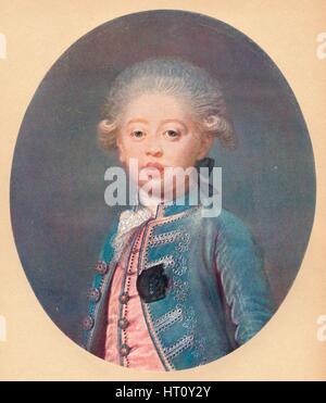 'Louis-Antoine d'Artois Duke of Angouleme', c1785. Artist: Joseph Boze. Stock Photo