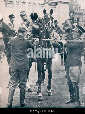 Benito Mussolini, Italian fascist leader, c1922-1933. Artist: Unknown. Stock Photo