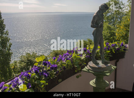 The house Strand on the shore of lake Vättern Stock Photo