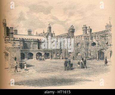 'Friary Court, St James's Palace', 1902. Artist: Thomas Robert Way. Stock Photo