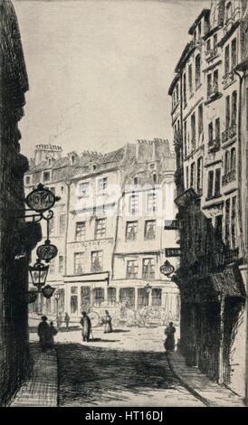 'Rue de La Harpe', 1915. Artist: George T Plowman. Stock Photo