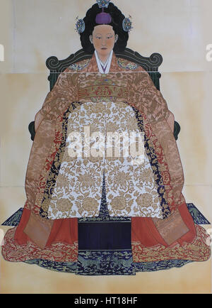 Myeongseong (1851-1895), Empress of Korea. Artist: Anonymous Stock Photo