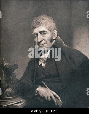 'Portrait of Joseph Nollekens', c1812 (1904). Artist: Sir William Beechey. Stock Photo