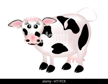 Group of cows Stock Vector