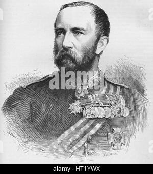 Field Marshal Sir Henry Evelyn Wood VC, 1838 to 1919. British officer ...