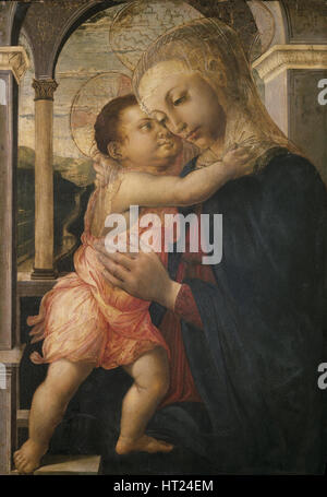 Madonna and Child, ca 1466-1467. Artist: Botticelli, Sandro (1445-1510) Stock Photo