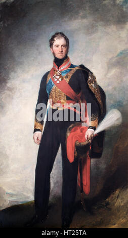 Portrait of Henry William Paget, 1st Marquess of Anglesey, British soldier, 1818.  Artist: Thomas Lawrence. Stock Photo