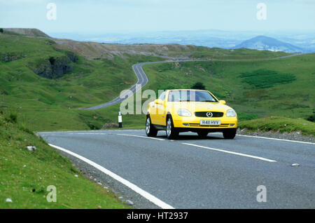 1998 Mercedes Benz SLK 230. Artist: Unknown. Stock Photo