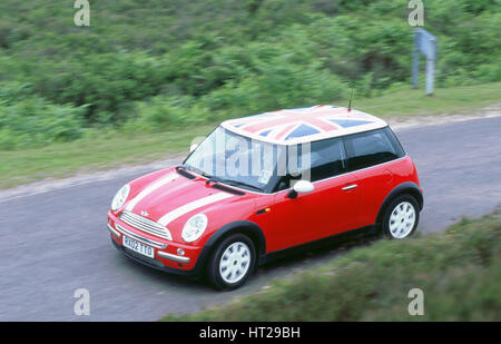 2002 Mini Cooper. Artist: Unknown. Stock Photo