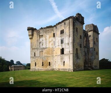 Old Wardour Castle, near Tisbury, Wiltshire, c2000s(?). Artist: Historic England Staff Photographer. Stock Photo