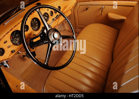 Bentley R type Continental 1954. Artist: Simon Clay. Stock Photo