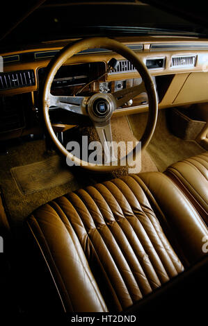 Cadillac Seville custom 1976. Artist: Simon Clay. Stock Photo