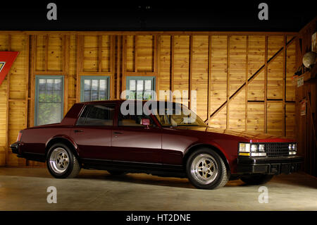 Cadillac Seville custom 1976. Artist: Simon Clay. Stock Photo