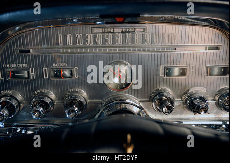 Chrysler Imperial convertible 1959. Artist: Simon Clay. Stock Photo