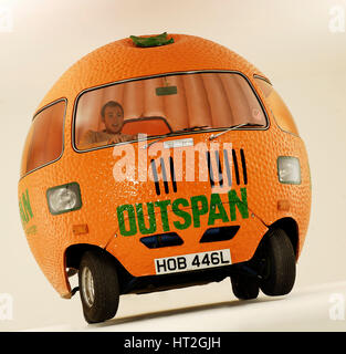 1972 Mini Outspan Orange Artist: Unknown. Stock Photo