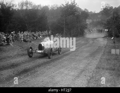 Bugatti Type 35, Bugatti Owners Club Hill Climb, Chalfont St Peter, Buckinghamshire, 1935. Artist: Bill Brunell. Stock Photo