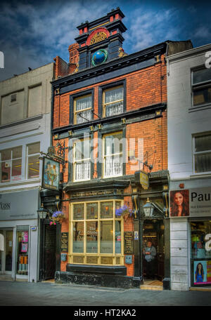 The Globe public house in Cases Street, Liverpool city centre - a ...