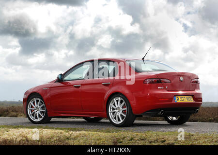 2007 Alfa Romeo 159. Artist: Unknown. Stock Photo