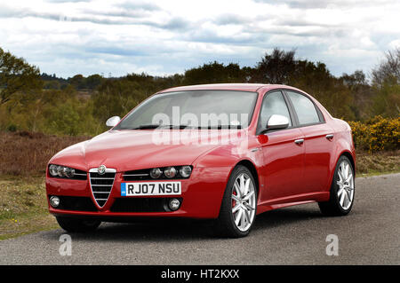 2007 Alfa Romeo 159. Artist: Unknown. Stock Photo