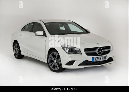 2013 Mercedes Benz CLA 180 Sport Artist: Unknown. Stock Photo